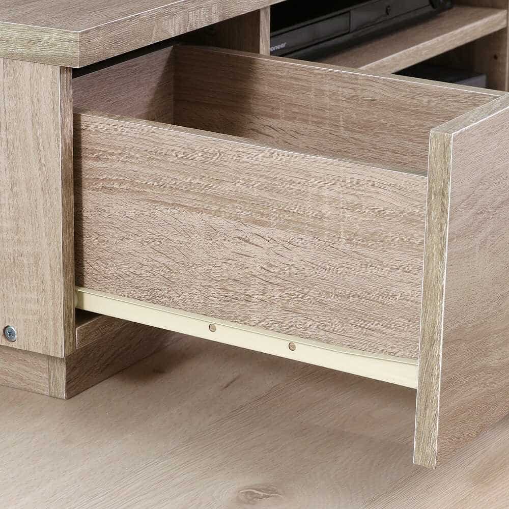 TV Board 100 Width White Oak 99264