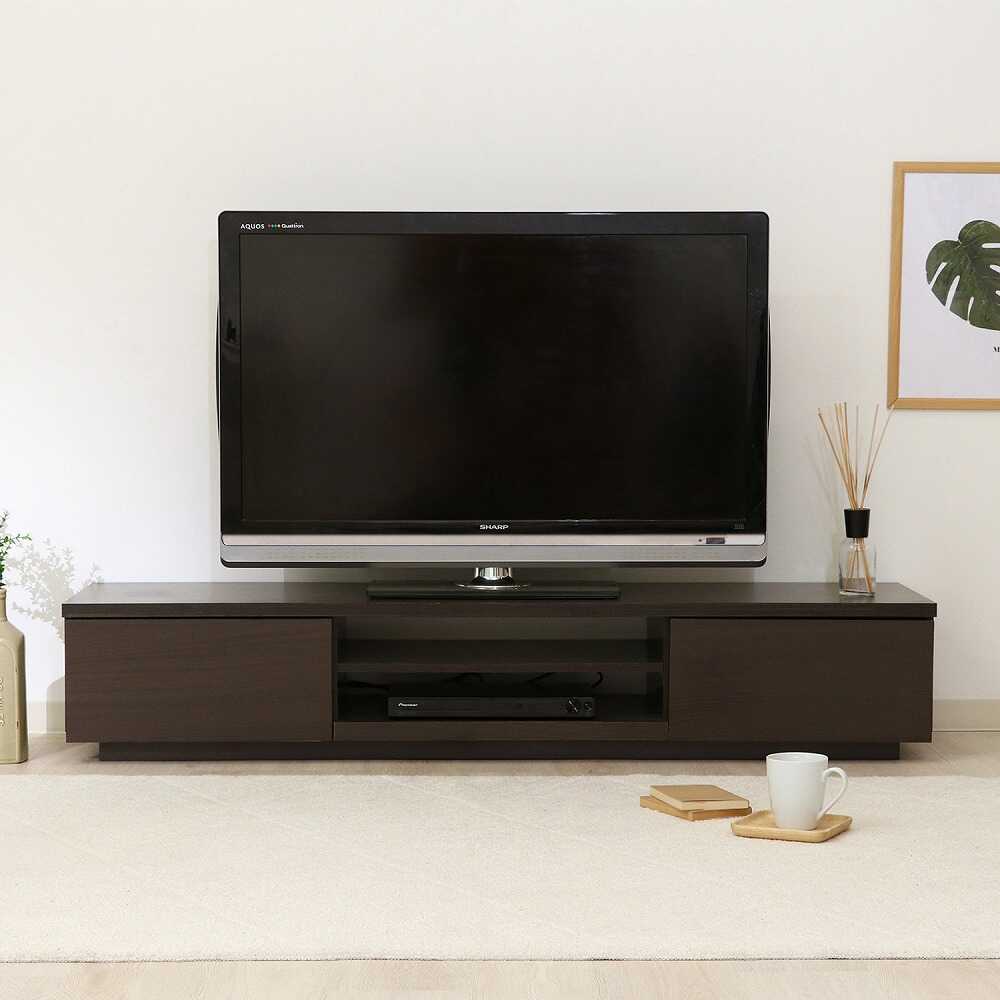 TV Board 150 Width Brown 99265