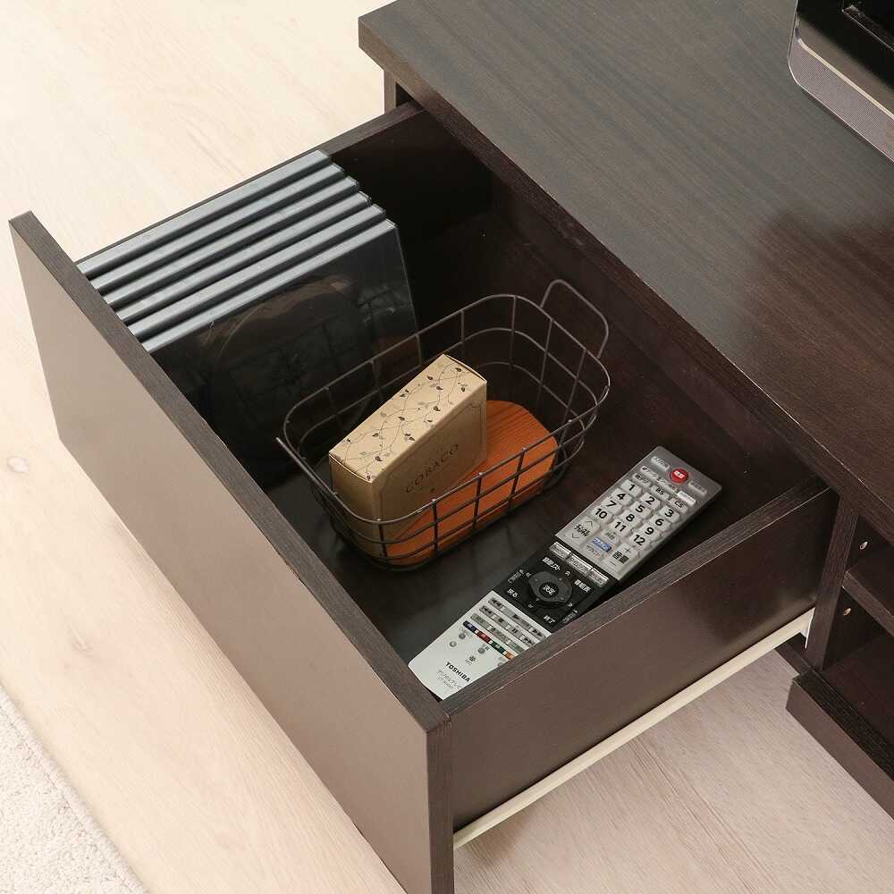 TV Board 150 Width Brown 99265