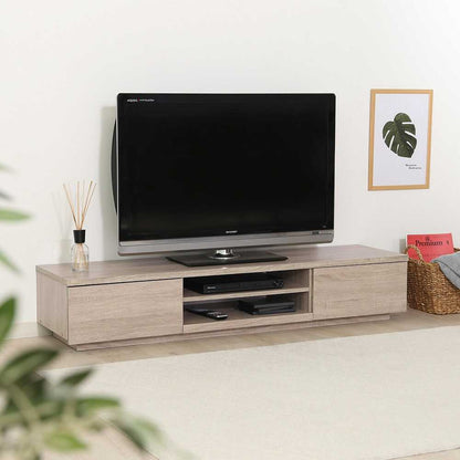 TV Board 150 Width White Oak 99266