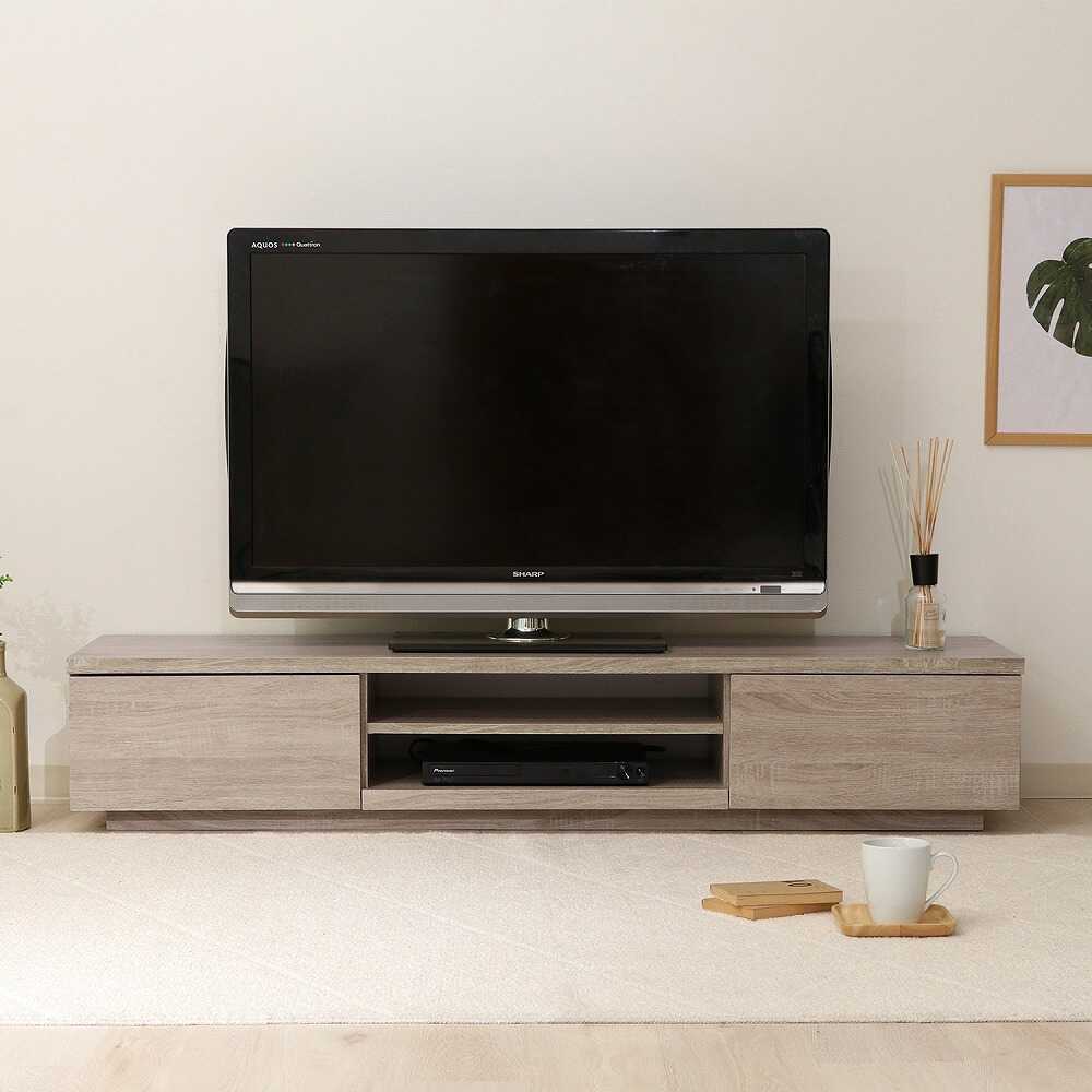 TV Board 150 Width White Oak 99266