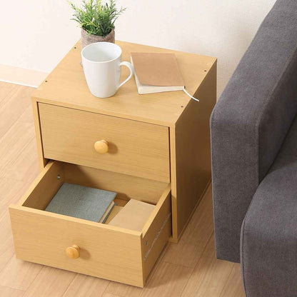 Cube Box with 2 Drawers NA 99895