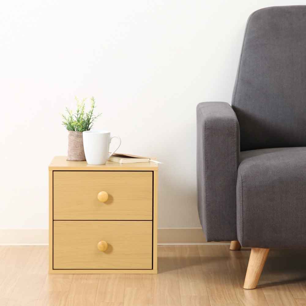 Cube Box with 2 Drawers NA 99895