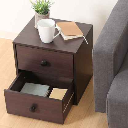 Cube Box with 2 Drawers BR 99896