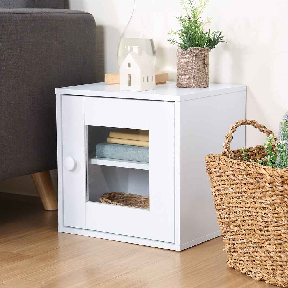 Cube Box Glass Door WH 99900