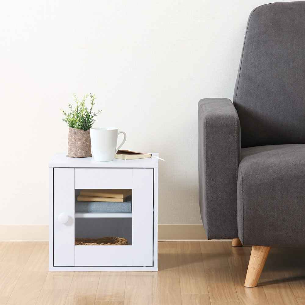 Cube Box Glass Door WH 99900