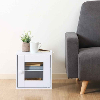 Cube Box Glass Door WH 99900