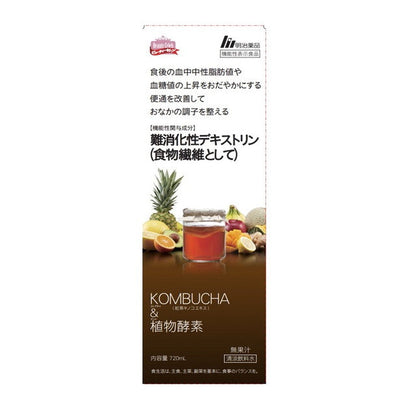 Functional Food Meiji Pharmaceutical Kombucha & Plant Enzymes 720ml