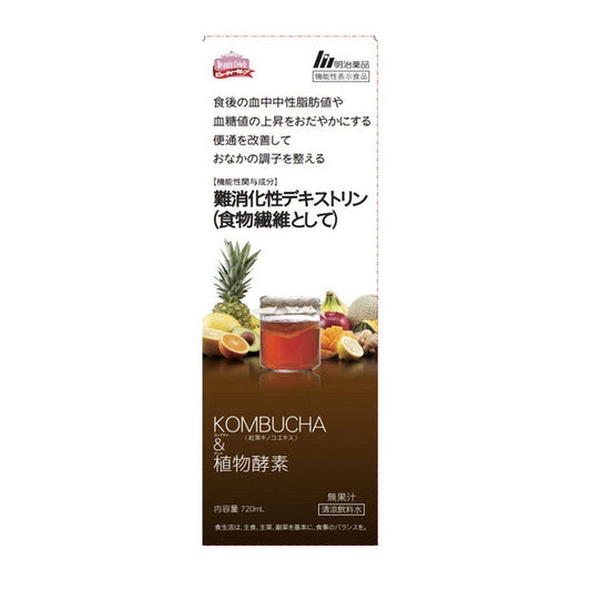 Functional Food Meiji Pharmaceutical Kombucha & Plant Enzymes 720ml