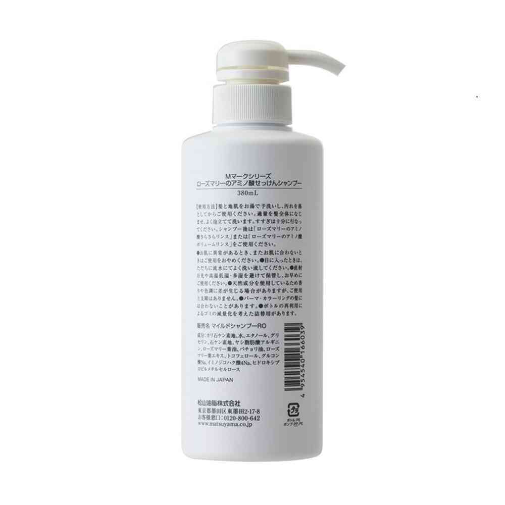 M Mark Rosemary Amino Acid Soap Shampoo 380mL