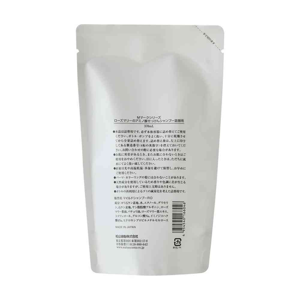 M Mark Rosemary Amino Acid Soap Shampoo Refill 370ml