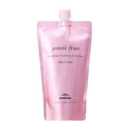 Milbon Jemile Fran Treatment Silky × Shiny Refill 400g