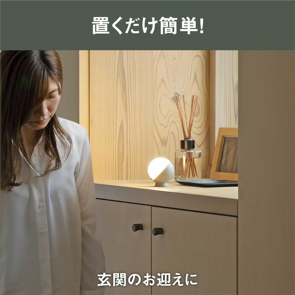 Musashi Palm-Sized Round Light Grayish Blue WSL-001GB