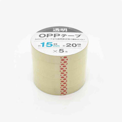Sunnote OPP Tape 15mm x 20m 1451 5P