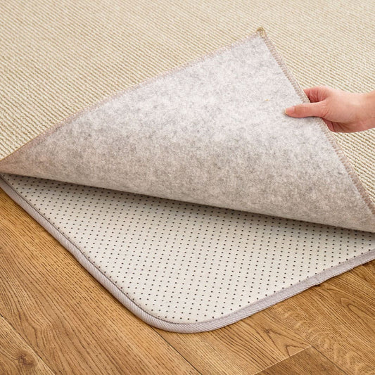 Double-Sided Non-Slip Plush Under Rug 170×170