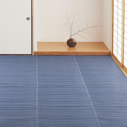Washable Igusa-style Carpet Ryan Edo Room 6 Tatami Blue