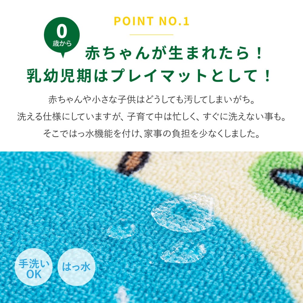 Kids Rug Roadmap 2 [M] Approx. 133×190cm