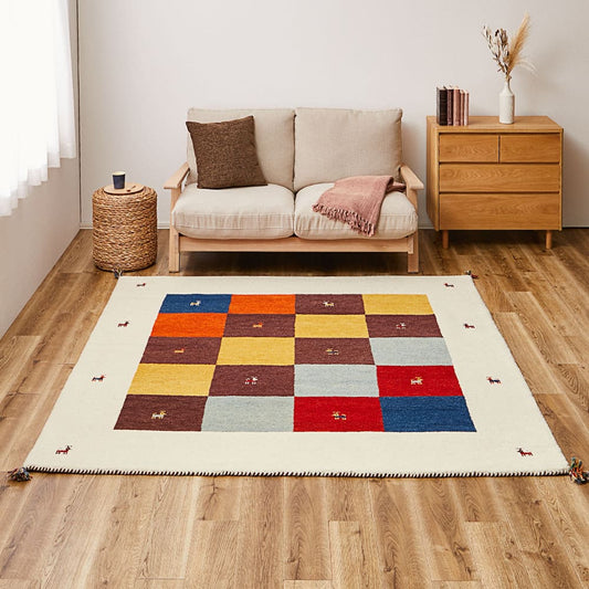 Gabbeh Rug GABBEH D3 Mix 200×200cm