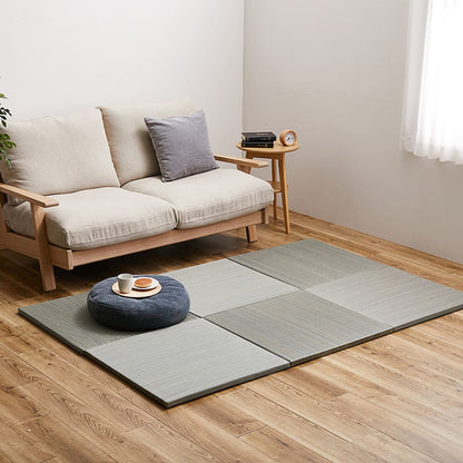 Lightweight Tatami Mat Set - Sasae Blue (6 Pieces)