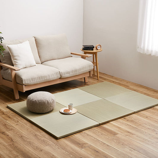 Lightweight Tatami Mats Sasai Natural 6-Piece Set
