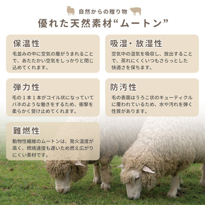 Cute Mouton Fleece 60x90cm M-511 Gray