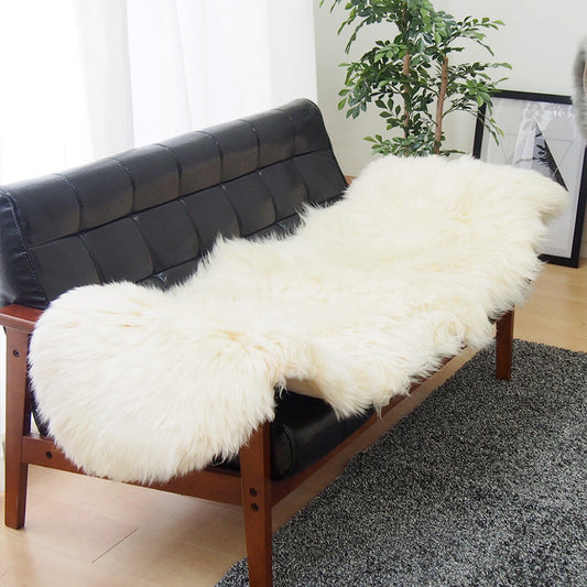 Cute Mouton Fleece 60x180cm M-511 White