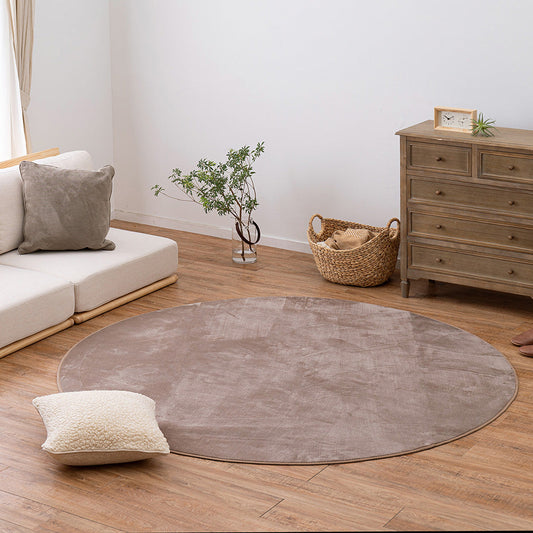 Meringue Touch Washable Compact Rug Beige 185R
