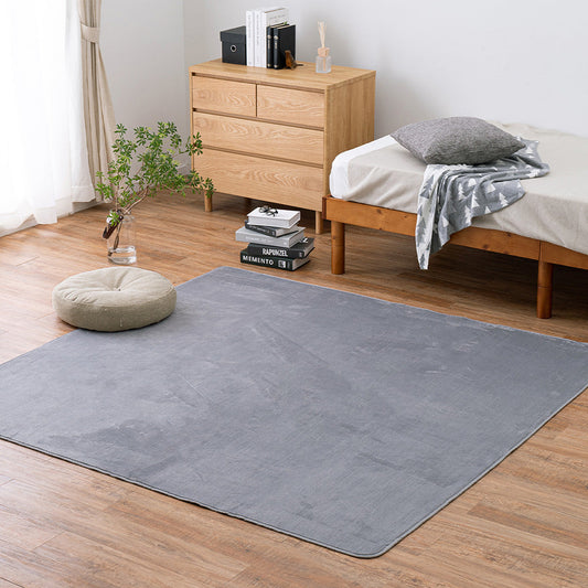 Washable Meringue Touch Compact Rug - Gray 185x185
