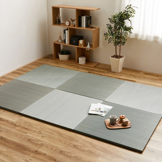 Lightweight Tatami Mats Ayakawa Blue 6-Piece Set
