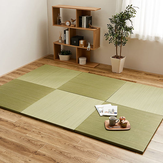 Lightweight Tatami Mats Ayakawa Green 6-Piece Set