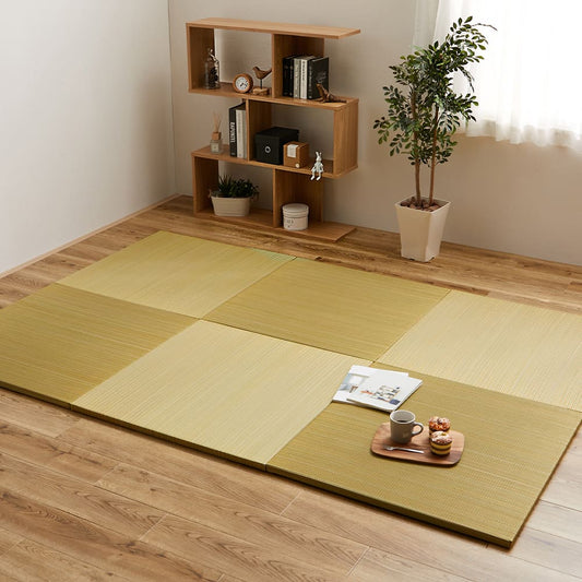 Lightweight Tatami Mats Ayakawa Yellow 6-Piece Set