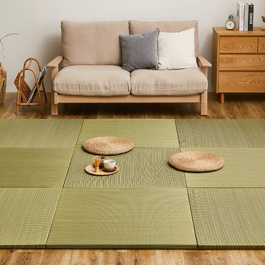 Lightweight Tatami Mats Ayakawa Green 9-Piece Set