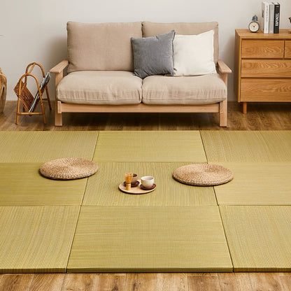 Lightweight Tatami Mats Ayakawa Yellow 9-Piece Set