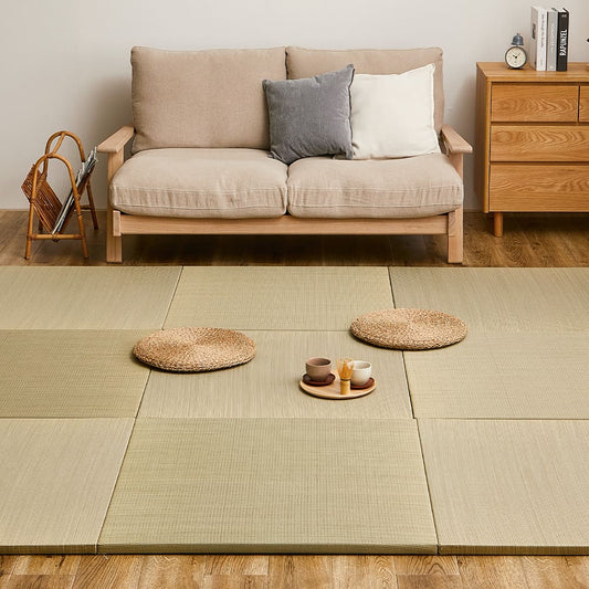 Lightweight Tatami Mats Ayakawa Natural 9-Piece Set