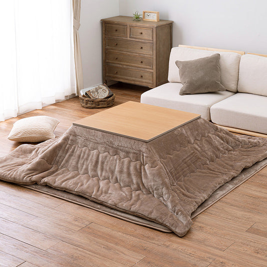 Meringue Touch Kotatsu Cover - Beige 190x190
