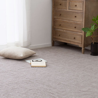 Lightweight and Easy-to-Handle Woven Carpet, Pixis, Edo Room 6 Tatami, Greige