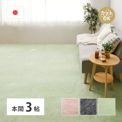 Pet-Friendly Flat Woven Carpet Raum 191x286cm Black