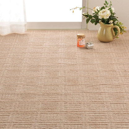 Lightweight Easy-to-Handle Flat Woven Carpet Amber BE 8-Tatami