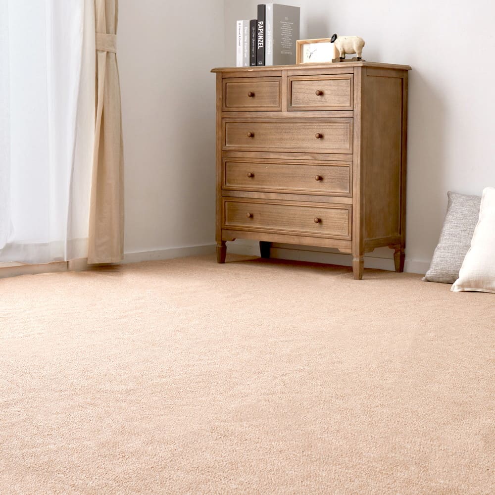 Flame Retardant Woven Carpet, Moen, Edo Room 6 Tatami, Beige