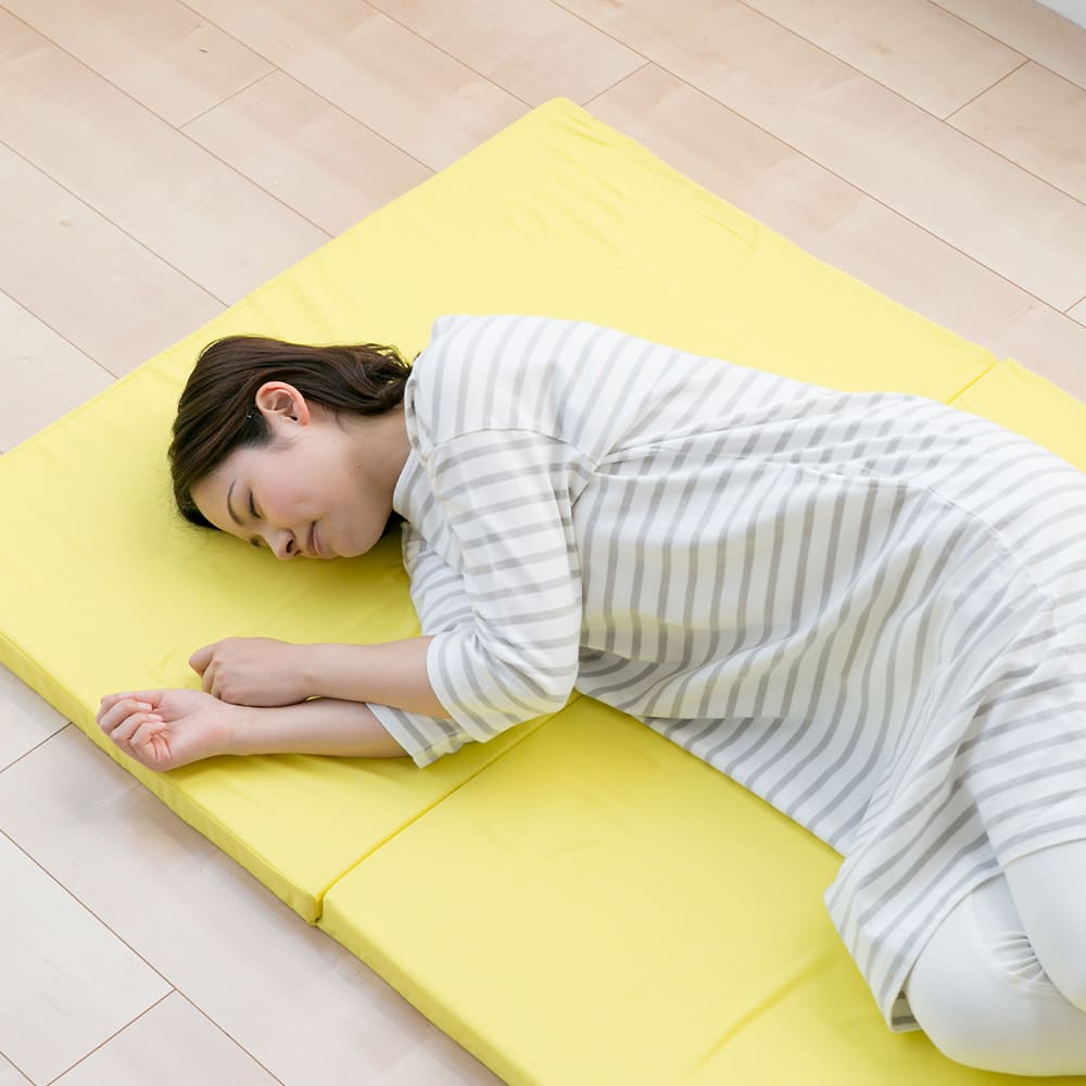 Trial 4cm Mattress Yellow Single