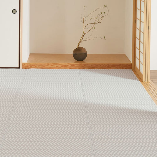 Washable Igusa-style Carpet Pasurash Edo Room 4.5 Tatami Gray