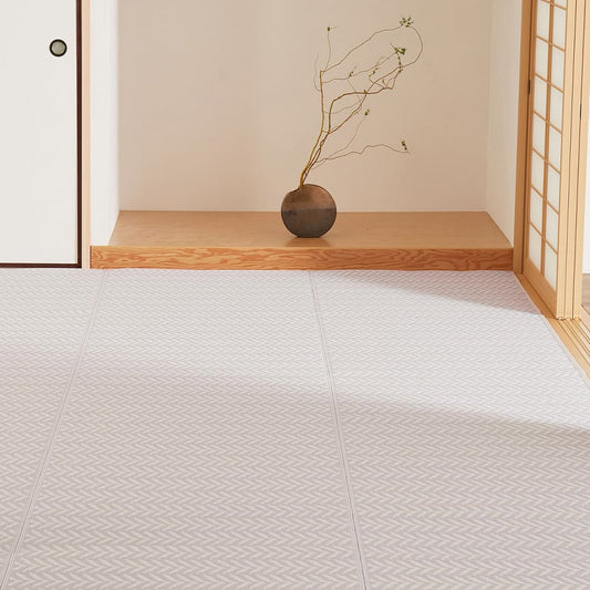 Washable Igusa-style Carpet Pasurash Edo Room 4.5 Tatami Purple