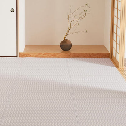 Washable Igusa-style Carpet Pasurash Edo-style 10 Tatami Purple