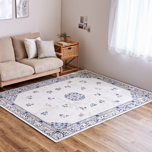 Chinoiserie Design Rug Muguet 190×240cm Ivory
