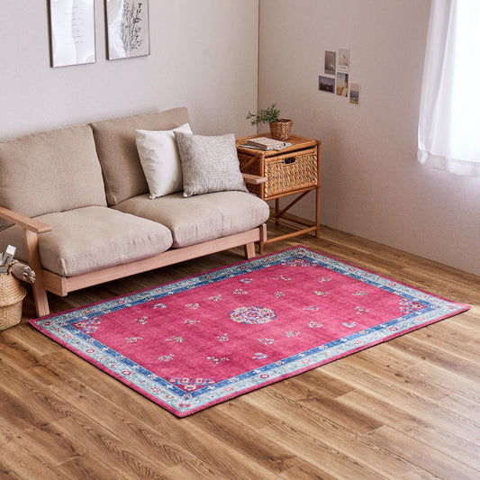 Chinoiserie Design Rug Muguet 130×190cm Pink
