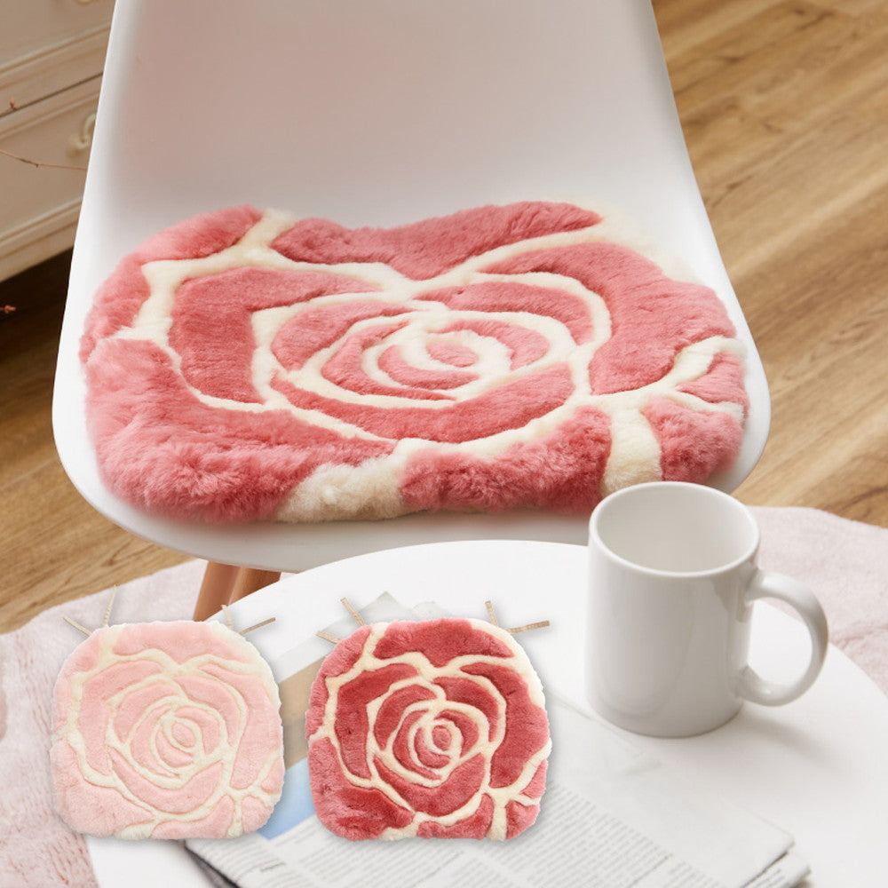 M-2000 Mouton Cushion 40x38cm Rose