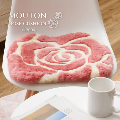 M-2000 Mouton Cushion 40x38cm Rose