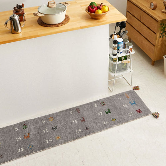 GABBEH Numero 40x180 GY