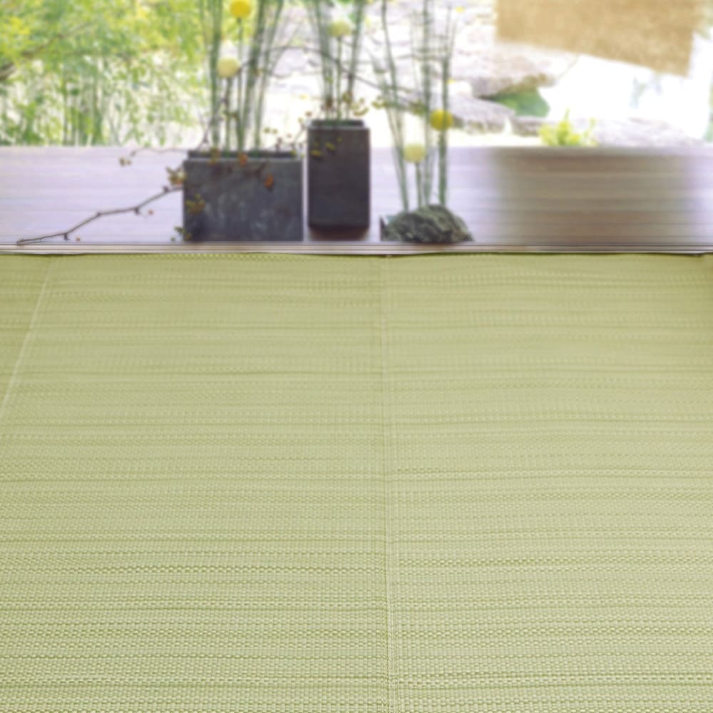 Washable Igusa-style Carpet Ryan Honma 4.5 Tatami Green