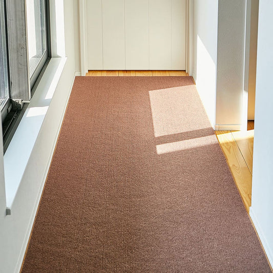 Hallway Carpet Long Mat Pitaro Brown 90×800